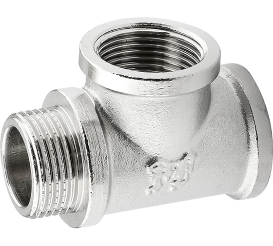 Тройник никелированный PROFACTOR в/в/н 3/4" PF TF 177