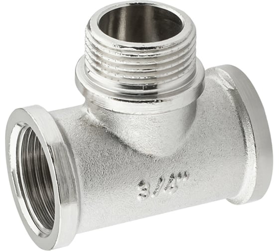 Тройник никелированный PROFACTOR в/н/в 3/4" PF TF 173