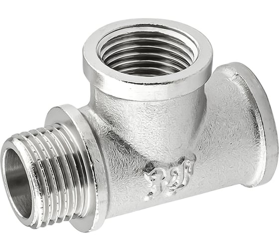 Тройник никелированный PROFACTOR в/в/н 1/2" PF TF 176