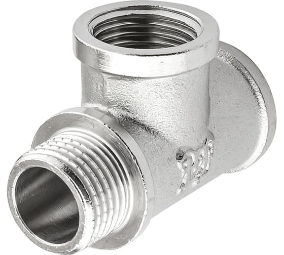 Тройник никелированный PROFACTOR в/в/н 1/2" PF TF 176