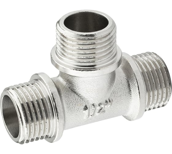 Тройник никелированный PROFACTOR н/н/н 1/2" PF TF 170