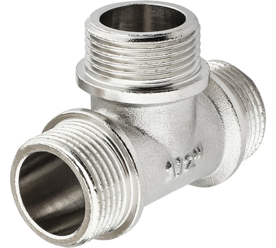 Тройник никелированный PROFACTOR н/н/н 1/2" PF TF 170
