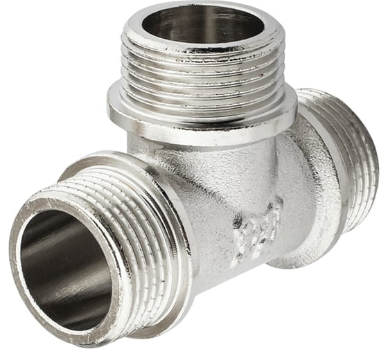 Тройник никелированный PROFACTOR н/н/н 1/2" PF TF 170