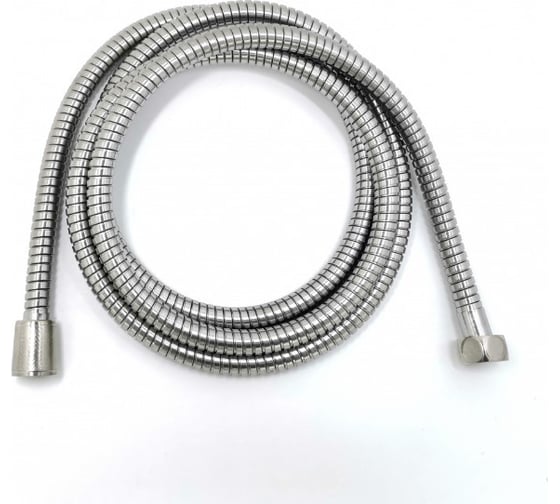 Шланг для душа I-Tech G1/2"x1/2" двухзамковый, нержавеющая сталь, растягивающийся, 200-240 см., 13 мм., хром I 07 069