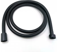 Шланг для душа I-Tech G1/2"x1/2" двухзамковый, нержавеющая сталь, растягивающийся, 145-185 см, 13 мм, черный I 07 062