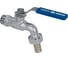 Садовый шаровый кран Arco рычаг 1/2"х3/4" - латунь хромированная 00063250 1