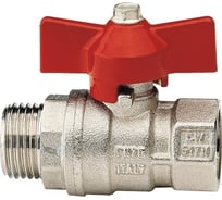 Шаровой кран ITAP VIENNA рукоятка-бабочка, резьба нр-вр 1" /8/64/ 119/1 1190100