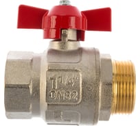 Шаровой кран ITAP IDEAL резьба нр-вр, ручка-бабочка 1 1/4 /4/32/ 093/1 1/4 0930114