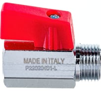 Шаровой кран ITAP MINI рукоятка-флажок, резьба нр-вр 3/8" /20/320/ 126/3/8 1260038