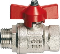 Шаровой кран ITAP IDEAL резьба нр-вр, ручка-бабочка 1" /8/64/ 093/1 0930100