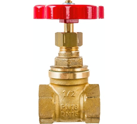 Задвижка клиновая ITAP муфтовая латунная 1/2" PN16 /12/96/ 156/1/2 1560012