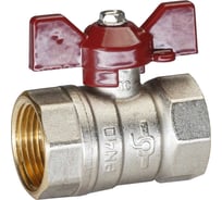 Кран шаровой латунный TEMPER 88.В-В.1.Б DN25, PN40 188.ВВ.Б.1.40