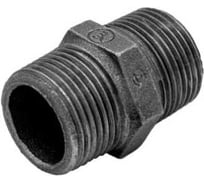 Ниппель AV Engineering 2" нар.-нар. чугун черный, AVEC491000002