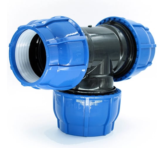 Тройник компрессионный Green Helper 25х25х25 мм ETD8151T