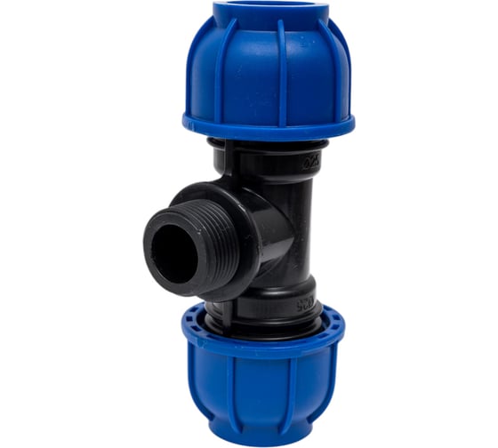 Тройник компрессионный Green Helper 25 мм х 3/4 нар х 25мм MTD8553T