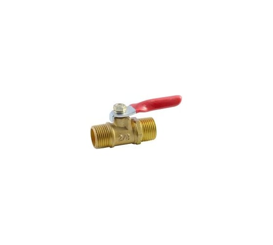 Кран воздушный шаровый Rockforce наруж. резьба 3/8" х 3/8" в блистере RF-SP019/3/8"(2033)