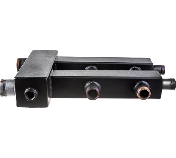 Коллектор-дублер с гидроразделителем на 1+1+1 контура ROMMER RDG-0018-024013 RG008U48T8R4J4