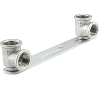 Монтажная планка с водорозетками для смесителя PROFACTOR в/в 1/2" х 1/2" PF TF 204