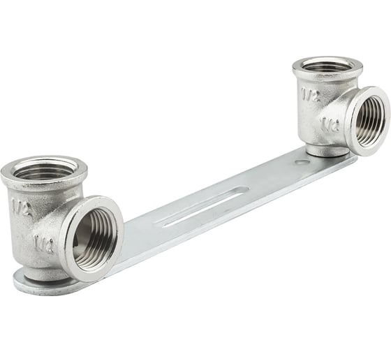 Монтажная планка с водорозетками для смесителя PROFACTOR в/в 1/2" х 1/2" PF TF 204