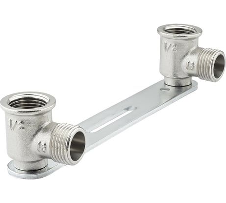 Монтажная планка с водорозетками для смесителя PROFACTOR в/н 1/2" х 1/2" PF TF 219