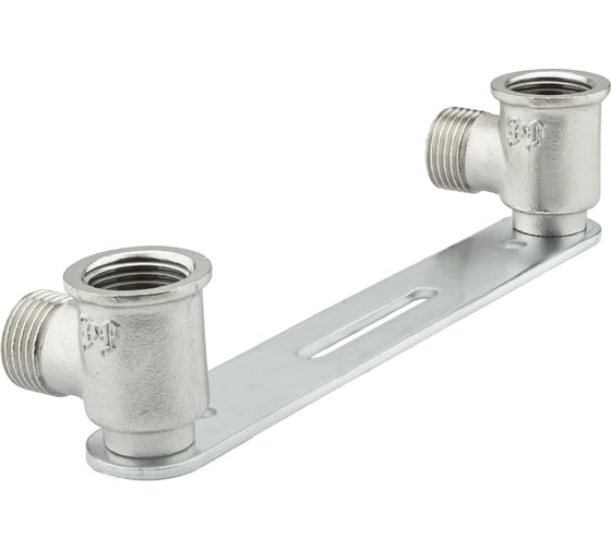 Монтажная планка с водорозетками для смесителя PROFACTOR в/н 1/2" х 1/2" PF TF 219