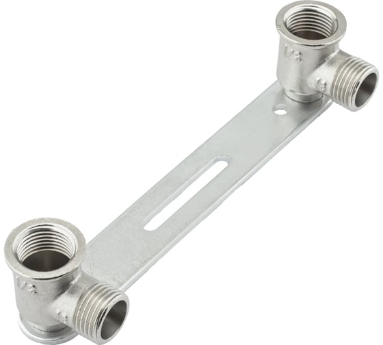 Монтажная планка с водорозетками для смесителя PROFACTOR в/н 1/2" х 1/2" PF TF 219