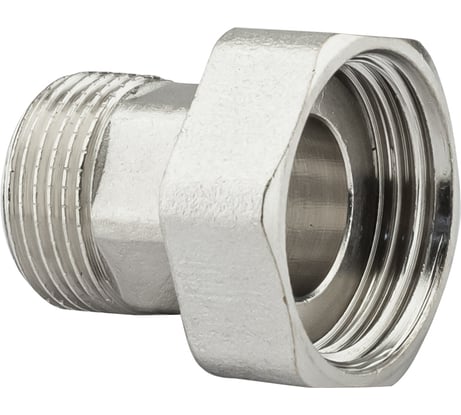 Соединение с накидной гайкой PROFACTOR никелированное в/н 1" х 3/4" PF TF 217