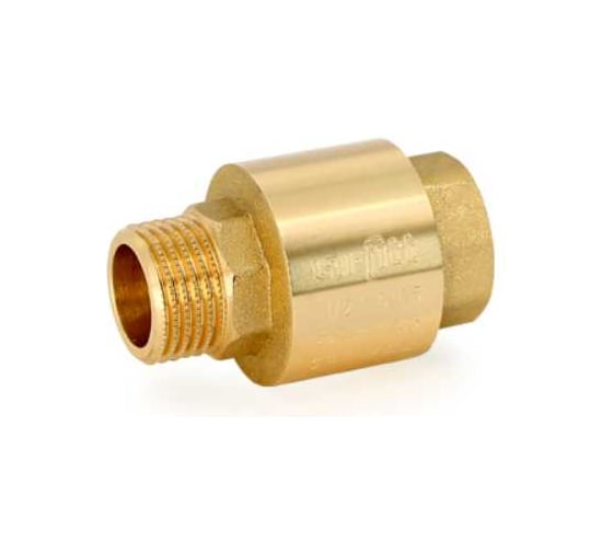 Клапан обратный Uni-Fitt OPTIMAL НВ 1/2" пружинный с металлическим затвором 224G2001
