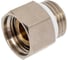 Клапан отсечной для воздухоотводчика Uni-Fitt НВ 1/2", никелированный 220N2001 2