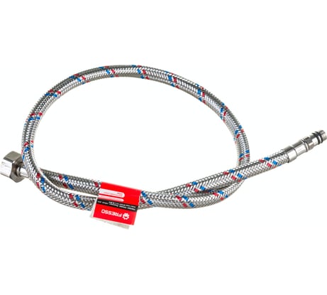 Подводка гибкая для воды FRESSO ПРОФФ пара М10x1/2, 0,8 м 573-238