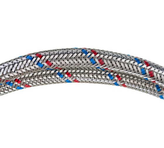 Подводка гибкая для воды FRESSO ПРОФФ пара М10x1/2, 1,0 м 573-239