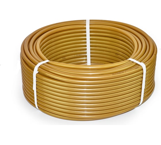 Труба PEX ДТРД 20x2.8, бухта 100 м, золотистая VI7 2028100PXGD