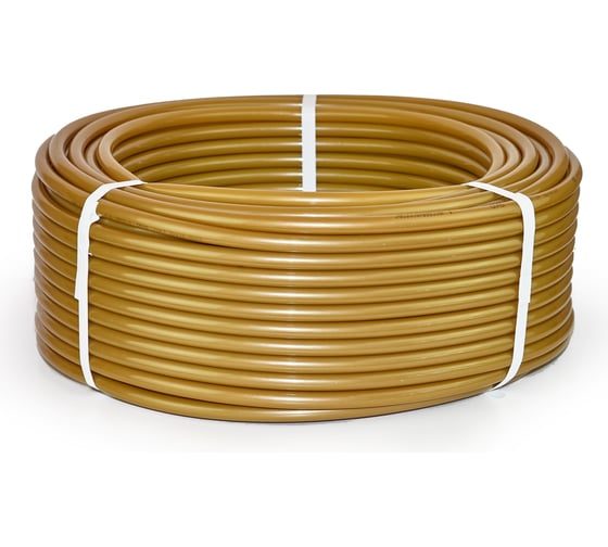 Труба PEX ДТРД 20x2.8, бухта 100 м, золотистая VI7 2028100PXGD