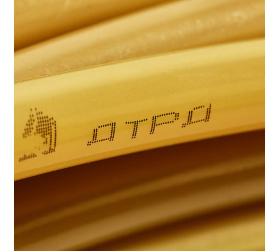 Труба PEX ДТРД 16x2.2, бухта 200 м, золотистая VI7 1622200PXGD