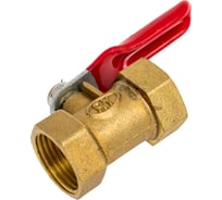 Кран шаровой Pegas pneumatic латунный, резьба внутренняя 3/8" 4413
