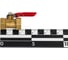 Кран шаровой Pegas pneumatic латунный, резьба внутренняя 3/8" 4413 4