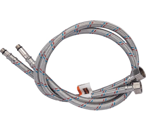 Подводка к смесителю (пара; 0.8 м; 1/2F-M10) VRT 521796
