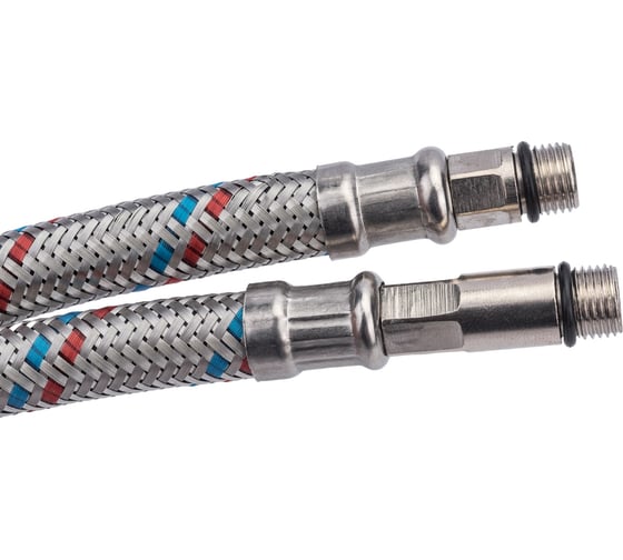 Подводка к смесителю (пара; 1.0 м; 1/2F-M10) VRT 521797