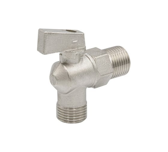 Угловой шаровой кран VRT 1/2'' - 1/2'' нар/нар рукоятка сверху 522219