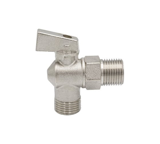 Угловой шаровой кран VRT 1/2'' - 1/2'' нар/нар рукоятка сверху 522219