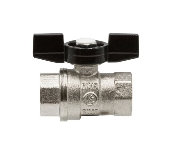 Шаровой кран VRT 1/2'' вн/вн бабочка 528892