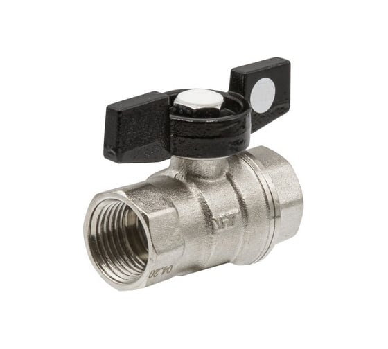 Шаровой кран VRT 1/2'' вн/вн бабочка 528892