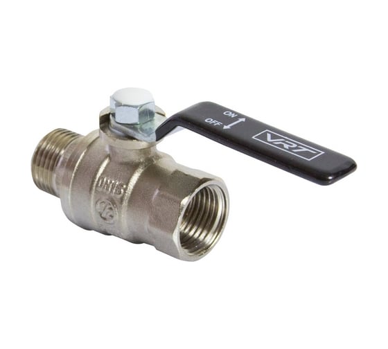 Кран шаровой VRT 1/2'' вн/нар рукоятка 528891