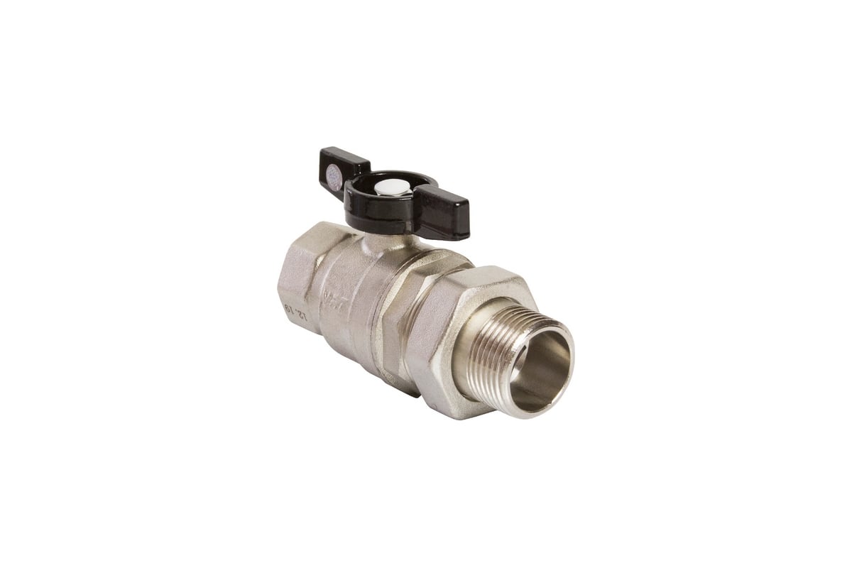 Кран шаровой VRT со сгоном 1'' бабочка 529594 - выгодная цена, отзывы ...