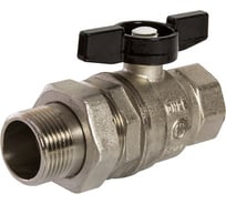 Кран шаровой VRT со сгоном 1'' бабочка 529594
