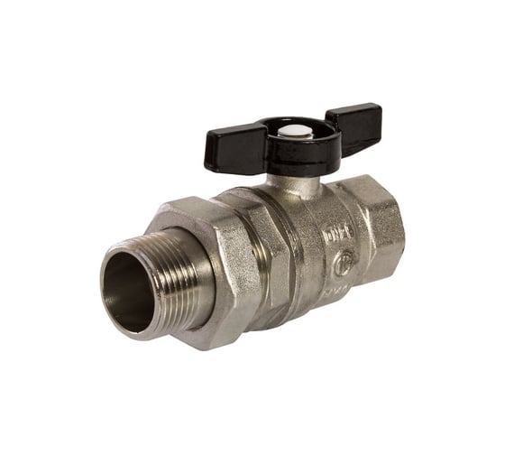 Кран шаровой VRT со сгоном 1'' бабочка 529594