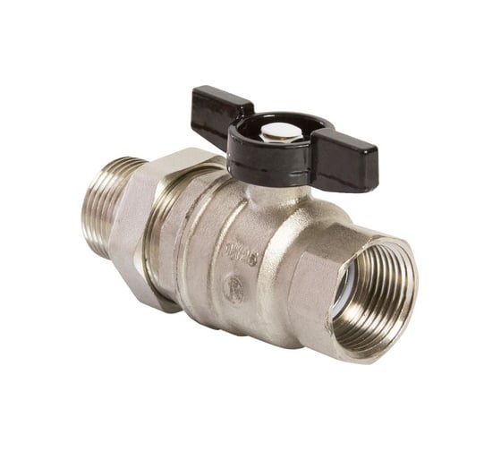 Кран шаровой VRT со сгоном 1'' бабочка 529594
