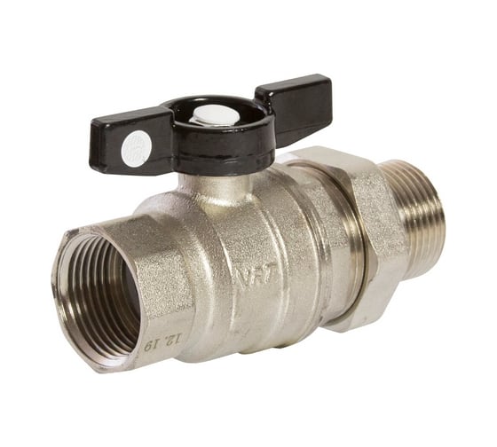 Кран шаровой VRT со сгоном 1'' бабочка 529594