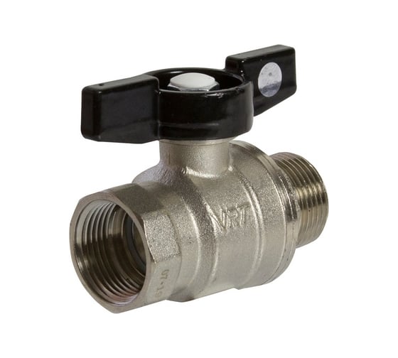 Кран шаровой VRT 3/4'' вн/нар бабочка 528898