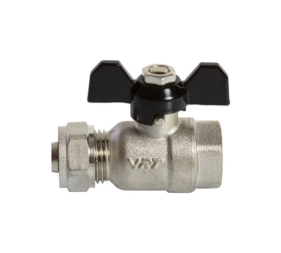 Кран шаровой для металлополимерной трубы VRT 1/2''х16, внутренняя/цанга 529652